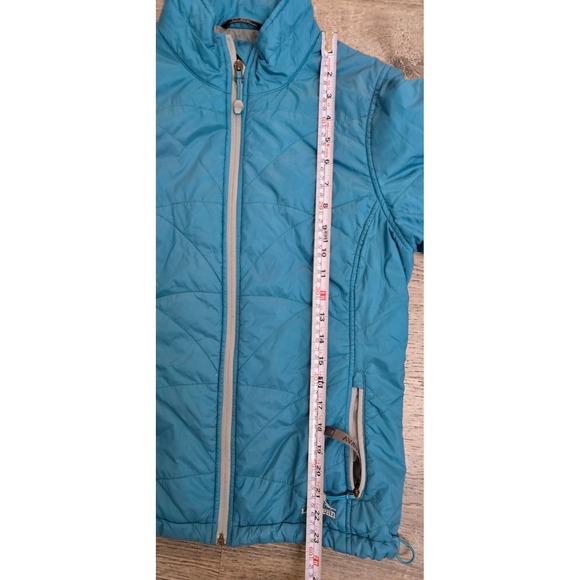 L.L. Bean Teal Blue Quilted Primaloft Stowaway‎ Jacket Women's Lightweight - Picture 6 of 14